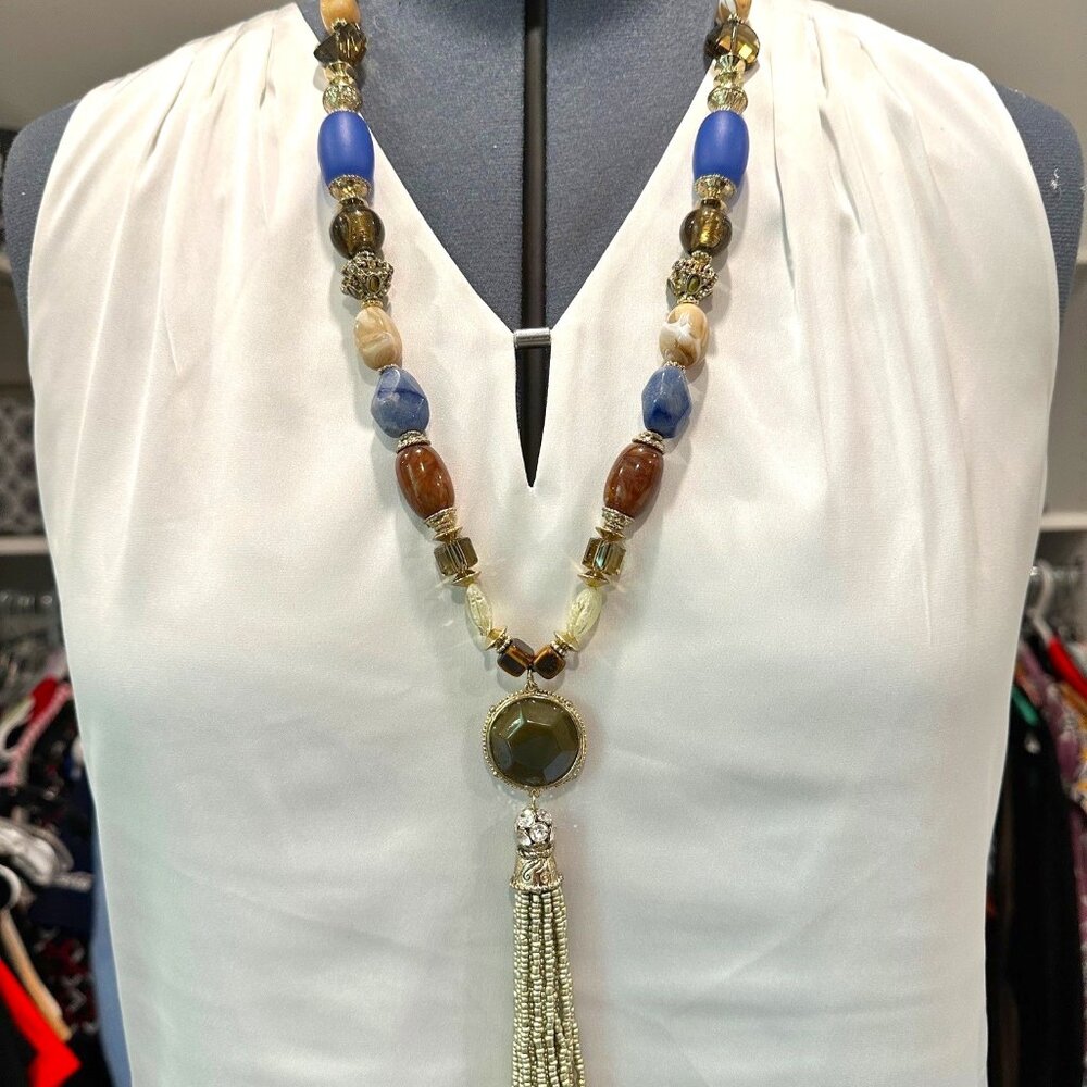 NWT Chico's Beaded Necklace